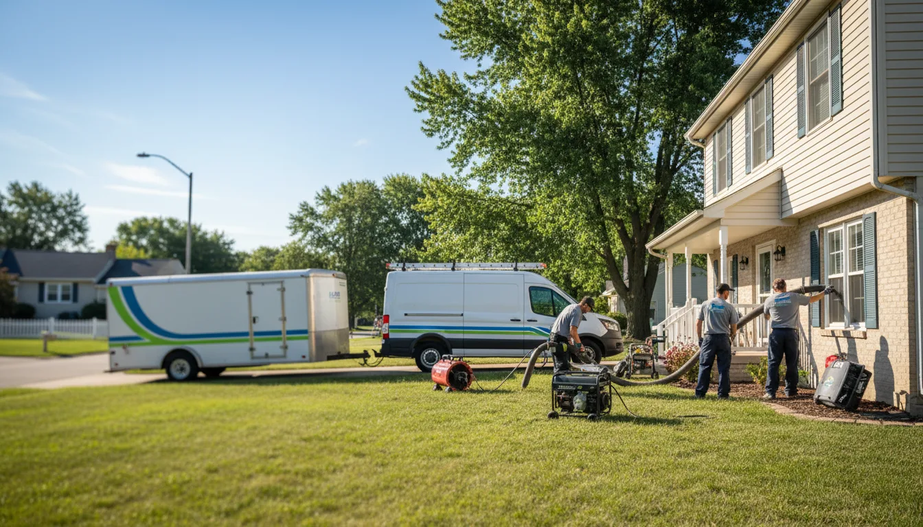 Flooded Basement Restoration And Cleanup With Repair in Hillsboro, ND near me